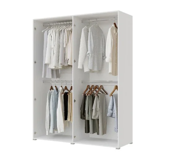 Шкаф 4-х створчатый Бостон 1600 белый