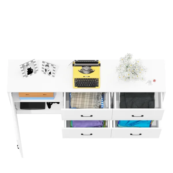 Комод 125-1704 белый Комод 125-1704 белый