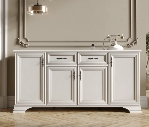 Комод Кентаки KOM4D2S белый Комод Кентаки KOM4D2S белый