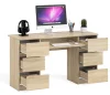 Компьютерный стол с двумя тумбами МС-2 дуб сонома