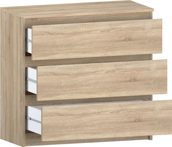 Комод Б 2.05 дуб сонома (серия без ручек) Комод Б 2.05 дуб сонома (серия без ручек)