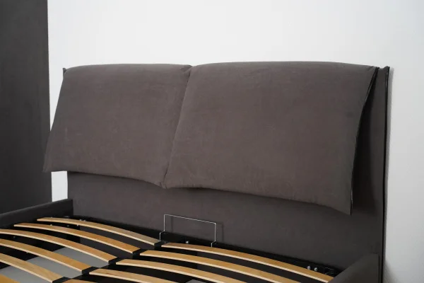 Кровать Венеция 1,6 с подъемным механизмом, графит софт Кровать Венеция 1,6 с подъемным механизмом, графит софт