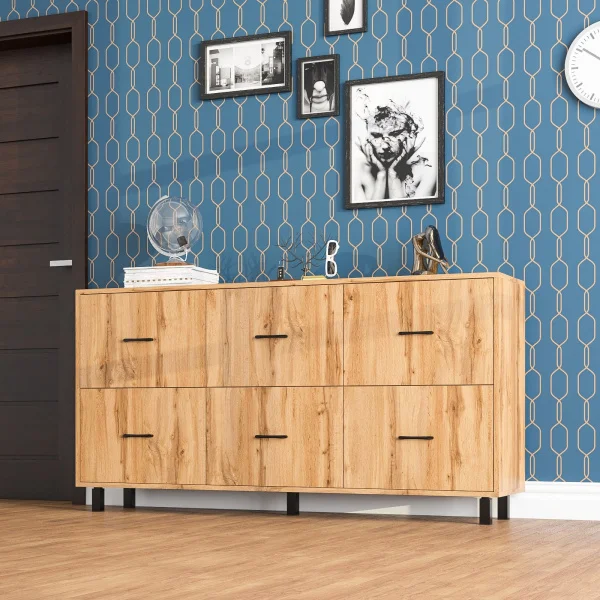 Комод 127-1704 дуб вотан Комод 127-1704 дуб вотан