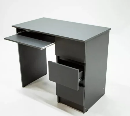 Стол письменный Охта Лайт 6.3 графит правый