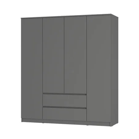 Шкаф 4-х створчатый Симпл ШК-13 графит