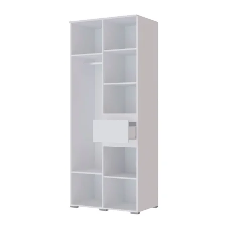 Шкаф 2-х створчатый Плейона белый