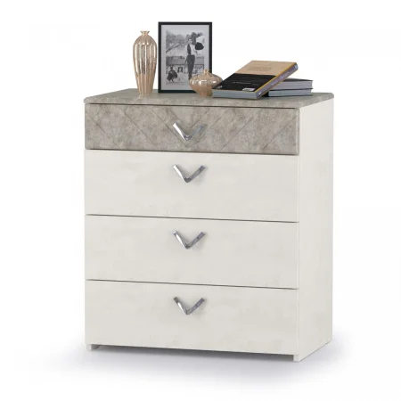 Комод Амели 13.106 шёлковый камень/бетон чикаго беж