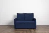 Диван Куба 1200 темно-синий (велюр Confetti №13)