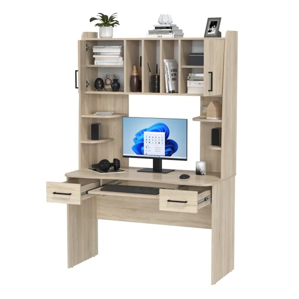 Стол рабочий 6-0604 Бета дуб сонома