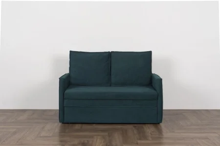 Диван Куба 1200 изумрудный (велюр Confetti №17)