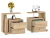 Тумба прикроватная Камелия дуб сонома (2 шт)