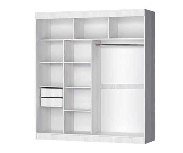 Шкаф-купе Лига-2 2,0 анкор светлый