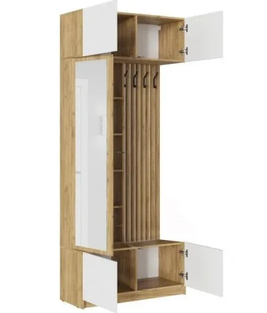 Прихожая Роджинамиф дуб крафт/белый глянец