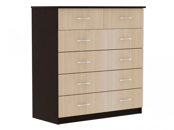 Комод-6 венге/дуб млечный Комод-6 венге/дуб млечный