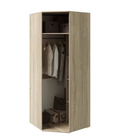 Шкаф угловой Ким дуб сонома/графит