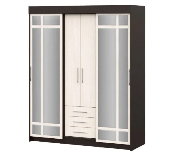 Шкаф-купе Фортуна венге/дуб белфорт