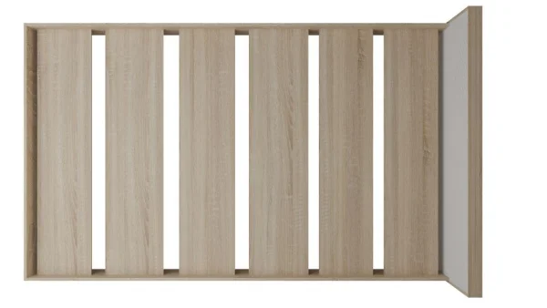 Кровать Копенгаген 160 дуб сонома/белый матовый Кровать Копенгаген 160 дуб сонома/белый матовый