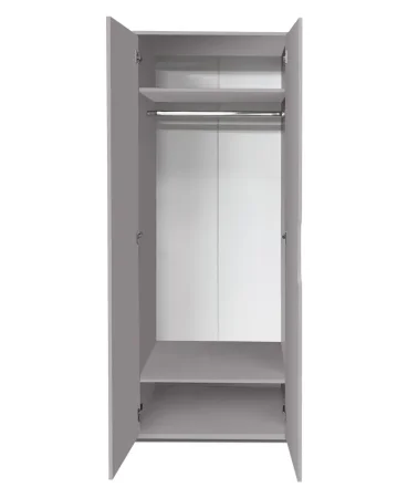 Шкаф для одежды Лидер-7 серый