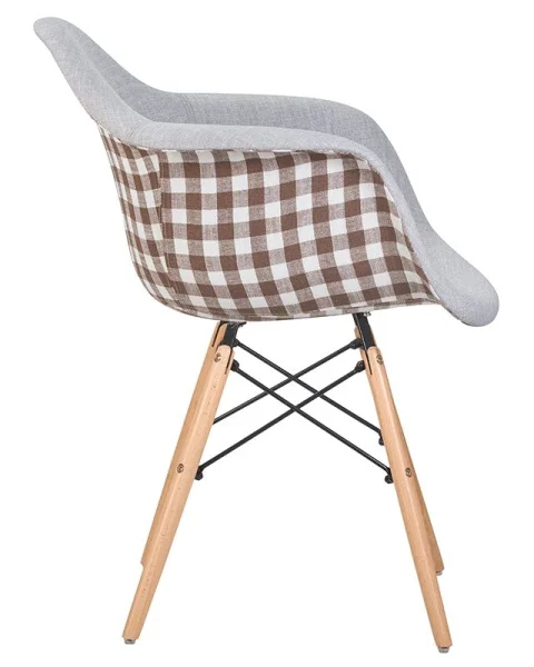 Стул LMZL-PP620-009 бежевый, коричневый