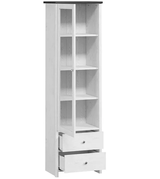 Витрина Порто REG1W2S джанни/сосна ларико Витрина Порто REG1W2S джанни/сосна ларико