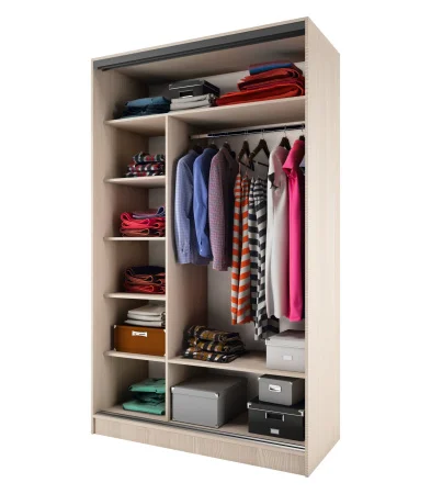 Шкаф-купе Тринити-2 сандал светлый