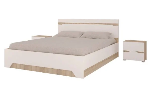 Спальня Анталия дуб сонома/белый софт Спальня Анталия дуб сонома/белый софт