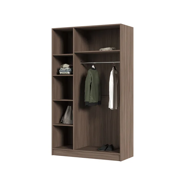 Шкаф 3-х створчатый Бася ШК-557 шимо темный/шимо светлый