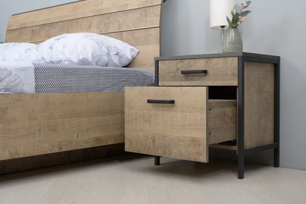 Спальный гарнитур Трувор дуб гранж песочный/интра Спальный гарнитур Трувор дуб гранж песочный/интра