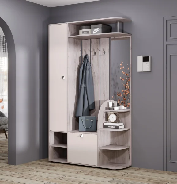 Прихожая Весна-2 дуб серый/кашемир
