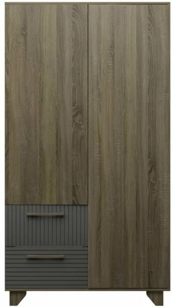 Стеллаж Копенгаген без стекла дуб самдал/серый графит Стеллаж Копенгаген без стекла дуб самдал/серый графит