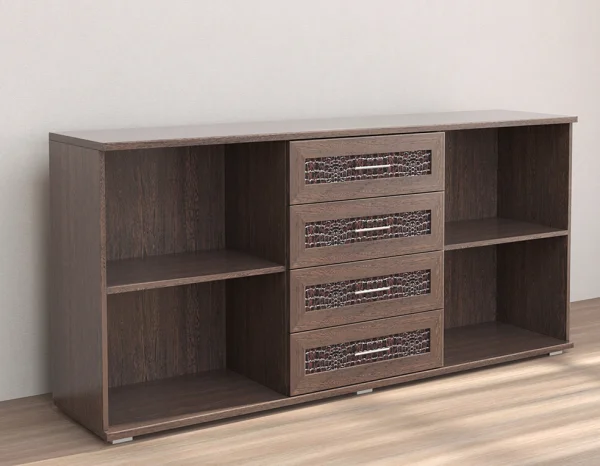 Комодино Кэт-4 венге/caiman темный Комодино Кэт-4 венге/caiman темный