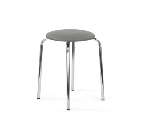 Табурет круглый хром