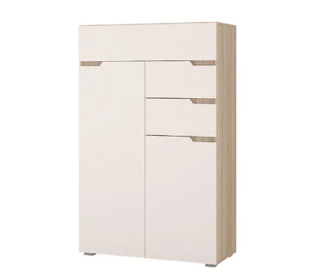 Комод Анталия дуб сонома/белый софт Комод Анталия дуб сонома/белый софт