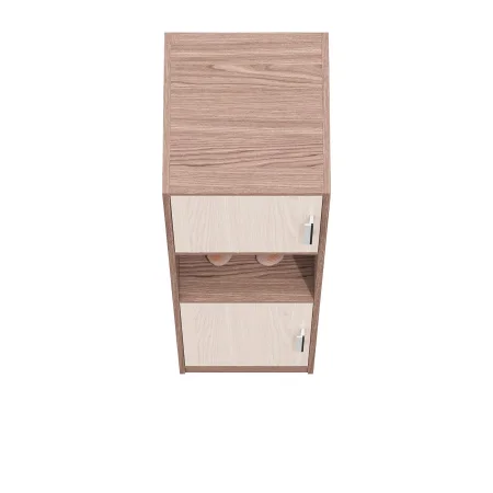 Пенал с нишей СК-9 ясень шимо темный/ясень шимо светлый