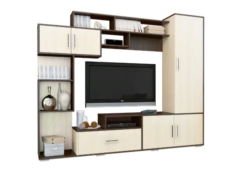 Стенка Пекин венге/дуб молочный