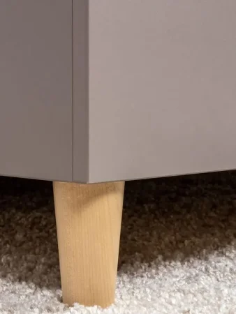 Кровать с подъемным механизмом Амьен 11.44 плейн/веллюто капучино