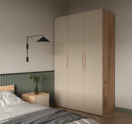 Шкаф Ньерд 1350 дуб вотан/ива пепельная