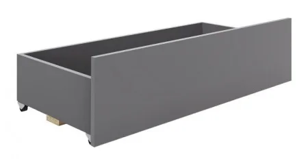 Кровать полутороспальная Мори с ящиками КРМЯ 1200.1 графит