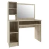 Стол макияжный Софи СМС 1100.1 дуб сонома/белый глянец