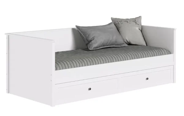 Кровать Ева (Хельга) LOZ90 белый Кровать Ева (Хельга) LOZ90 белый