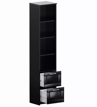 Стеллаж Сириус 2 ящика 39х190 венге