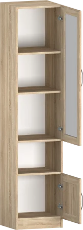 Шкаф-витрина Классика 7.47 дуб сонома