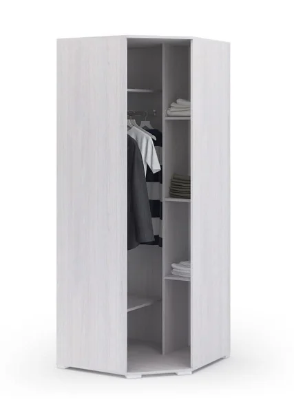 Шкаф угловой Сальма ШУ-021 анкор/белый глянец Шкаф угловой Сальма ШУ-021 анкор/белый глянец