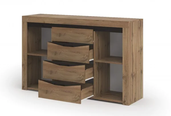 Комод Паола КМ 702 дуб крафт золото Комод Паола КМ 702 дуб крафт золото