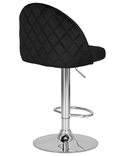 Барный стул LM-3036 черный велюр