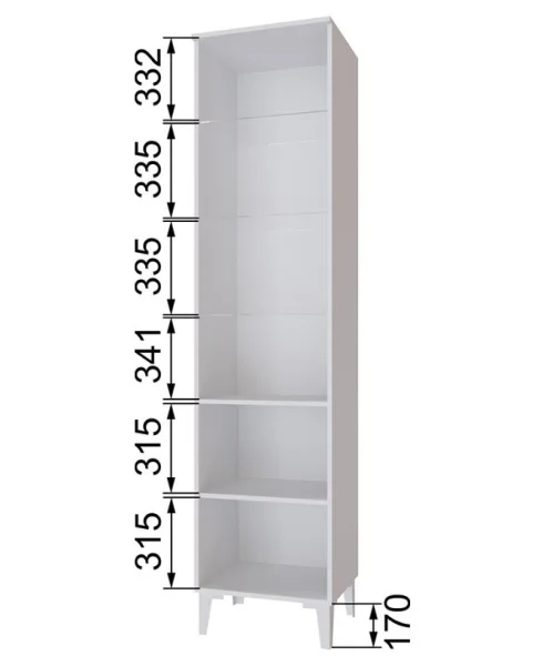 Модульная гостиная Толедо белый
