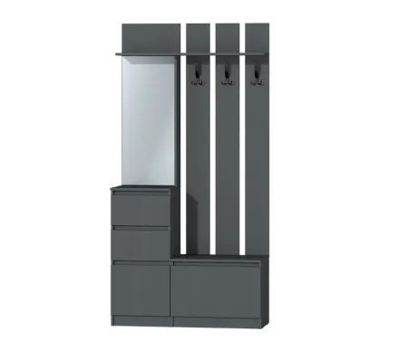 Прихожая Хилтон графит