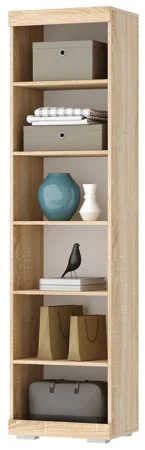 Шкаф Соната ШС-500 дуб сонома/белый глянец