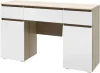 Туалетный стол Ким дуб сонома/белый глянец
