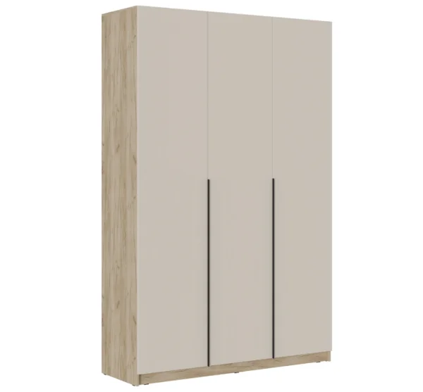 Шкаф комбинированный Бохо ШК-004 дуб крафт серый/кашемир